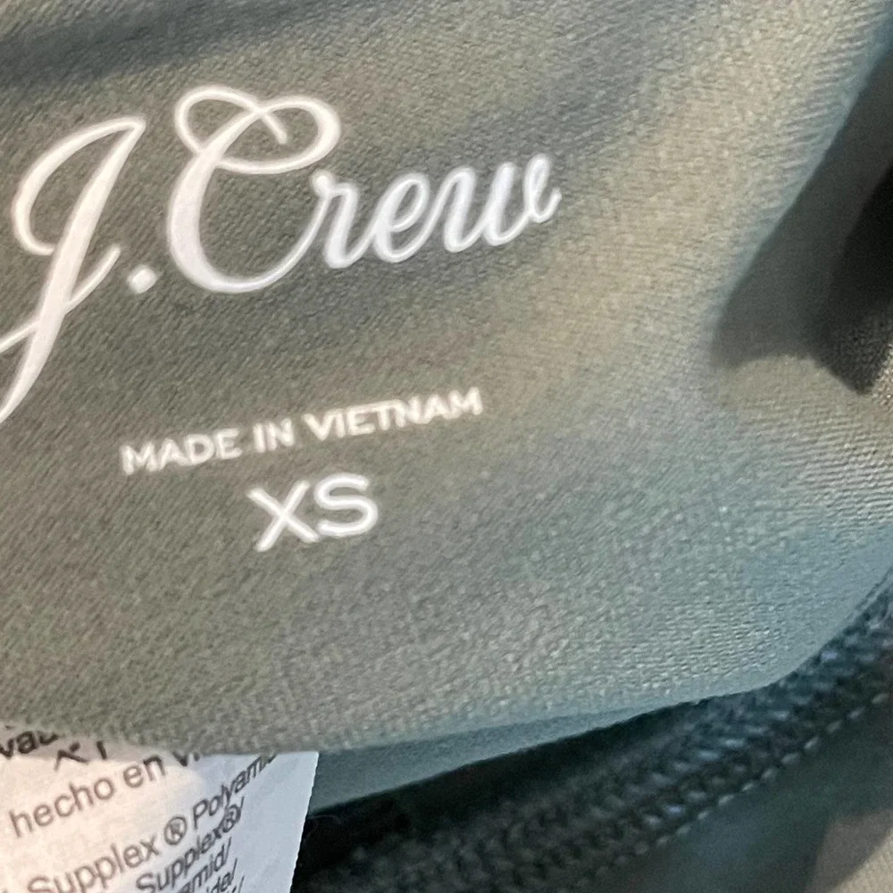 J. Crew High-Rise 7/8 Leggings Yoga Olive Green Women's Size XS